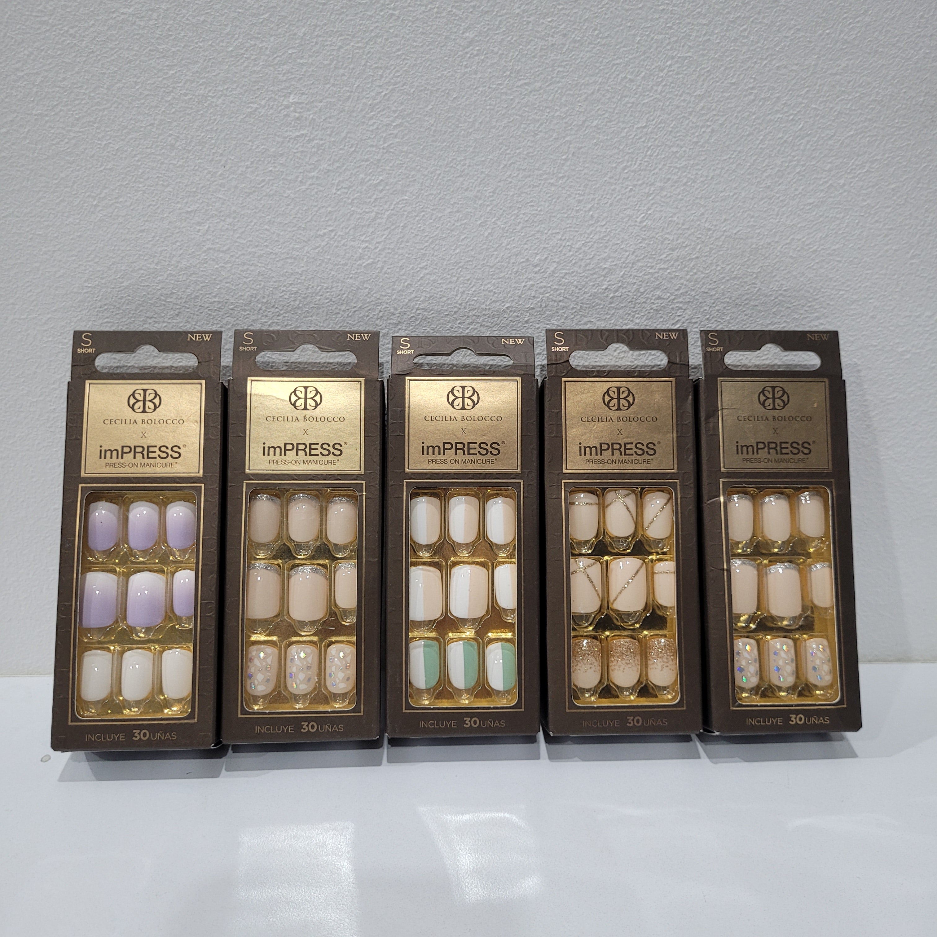 Gran Lote de Uñas Acrílicas