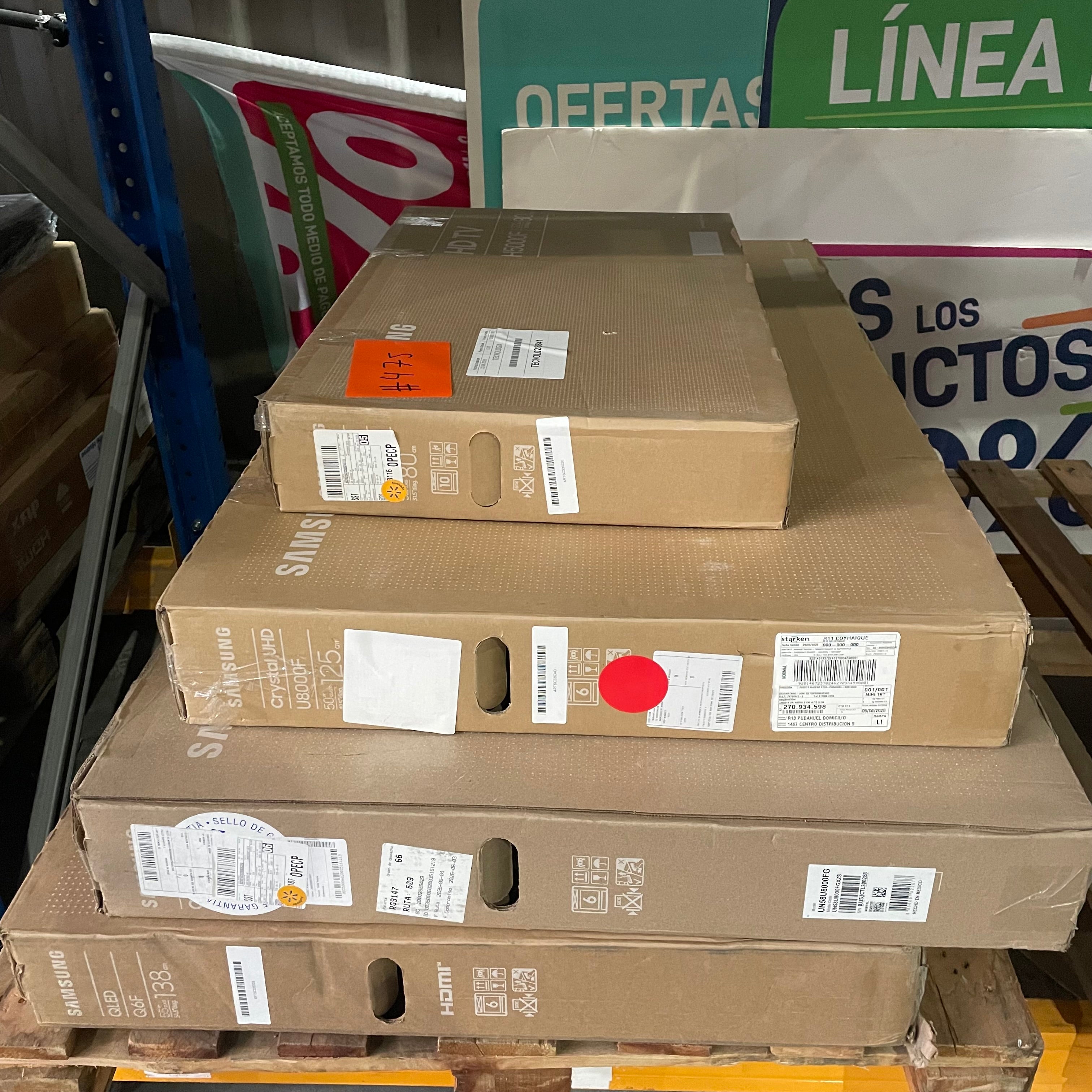 Lote de 4 Televisores Samsung