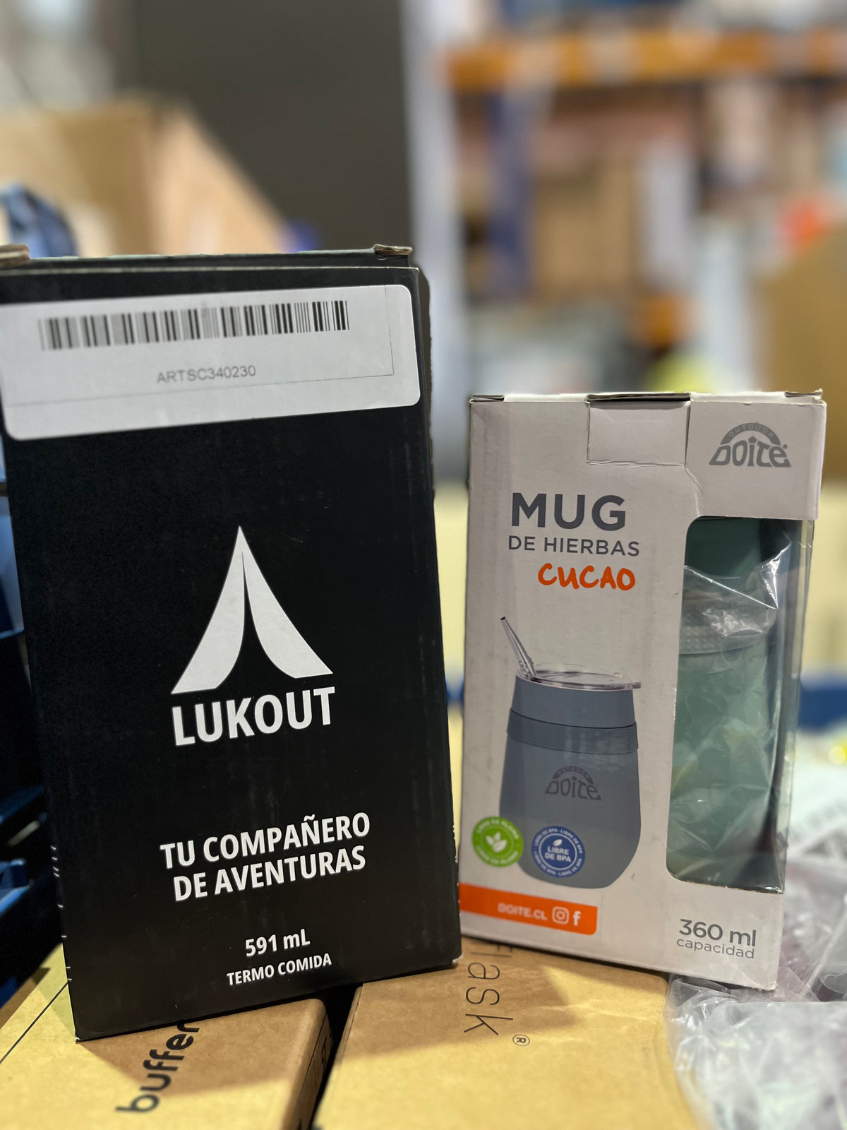 Lote de Termos, Vasos y Botellas