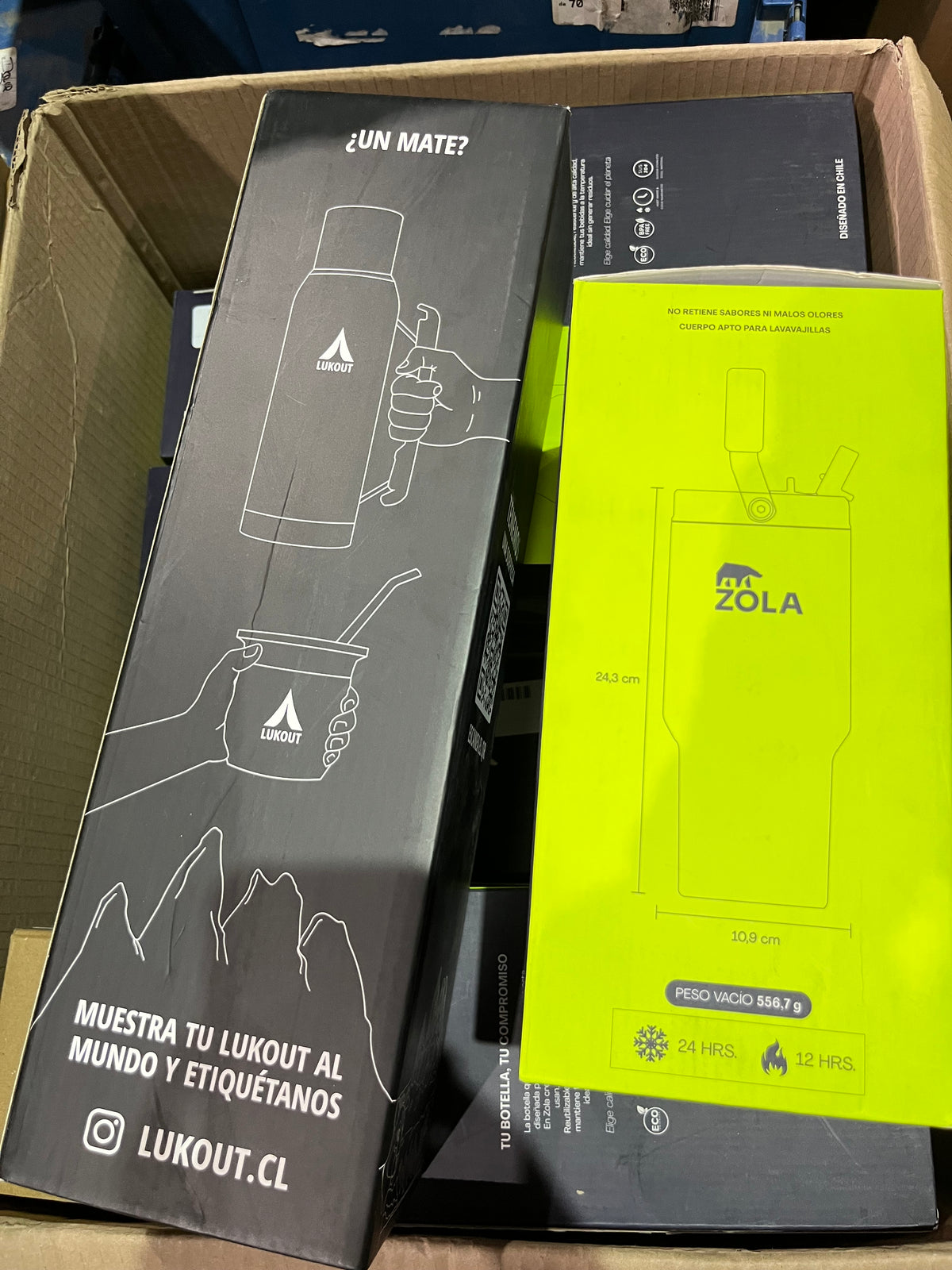 Lote de Termos, Vasos y Botellas