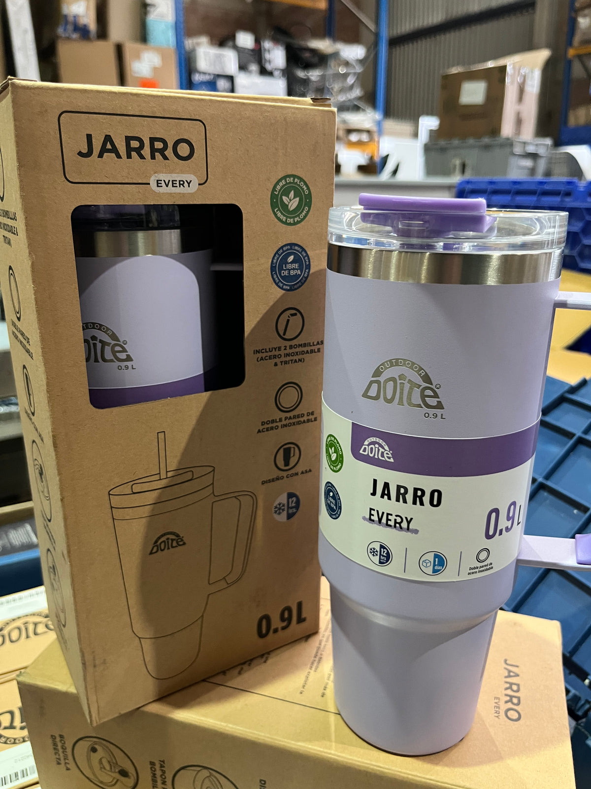 Lote de Termos, Vasos y Botellas