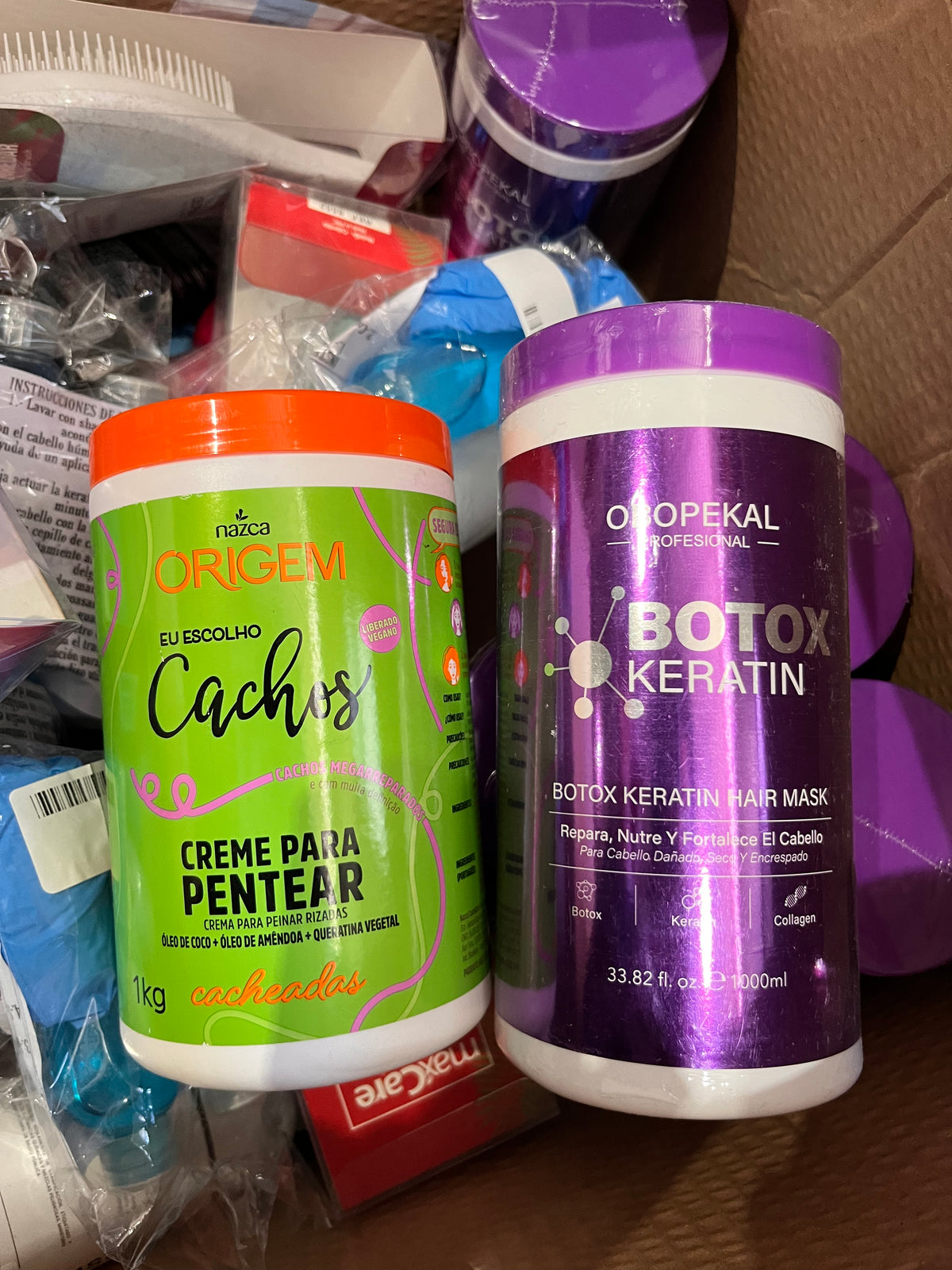 Gran Lote de Belleza y Cuidado Personal (cremas, shampoo, perfumes)