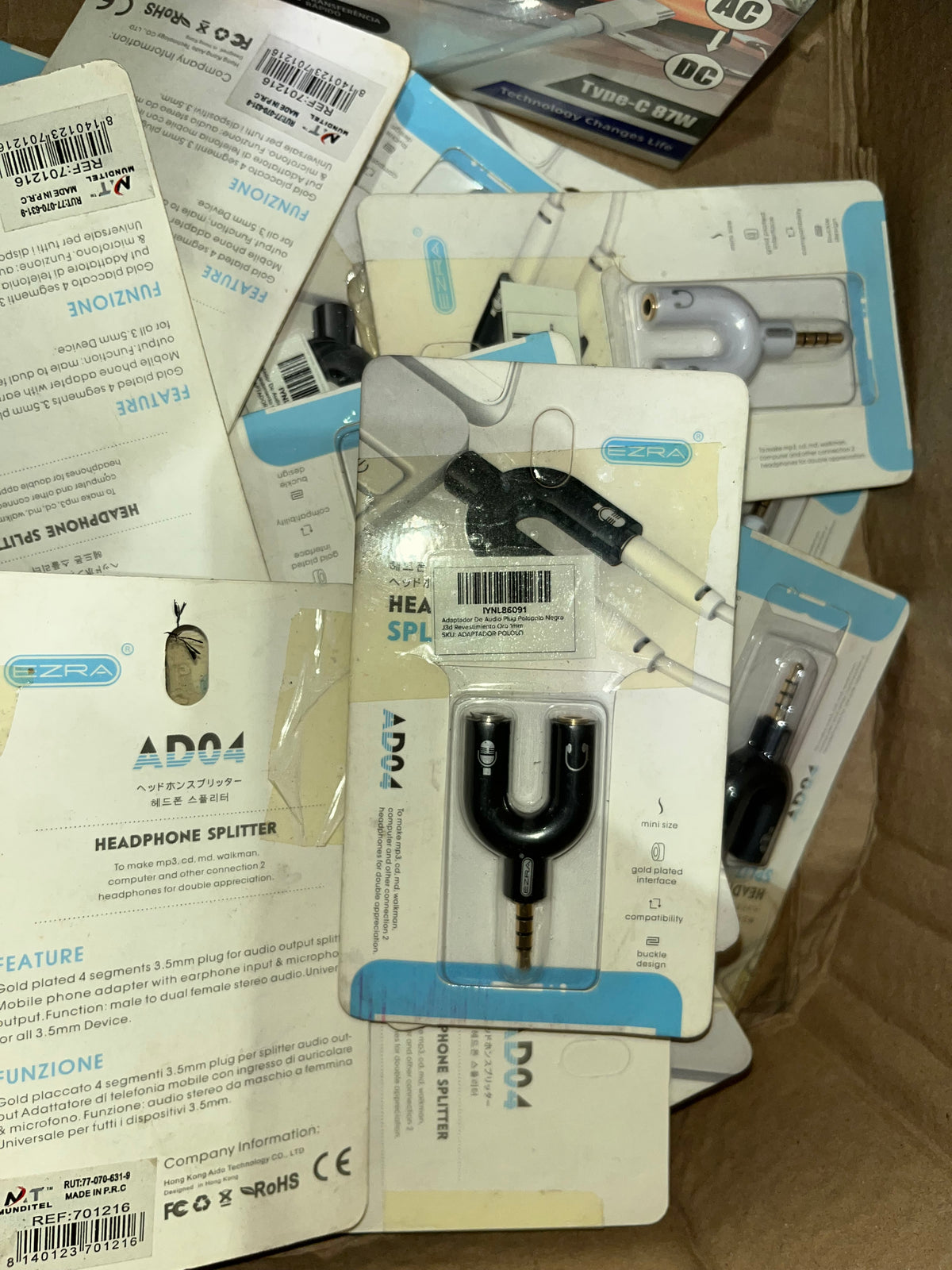 Gran Lote de Accesorios Tecnológicos