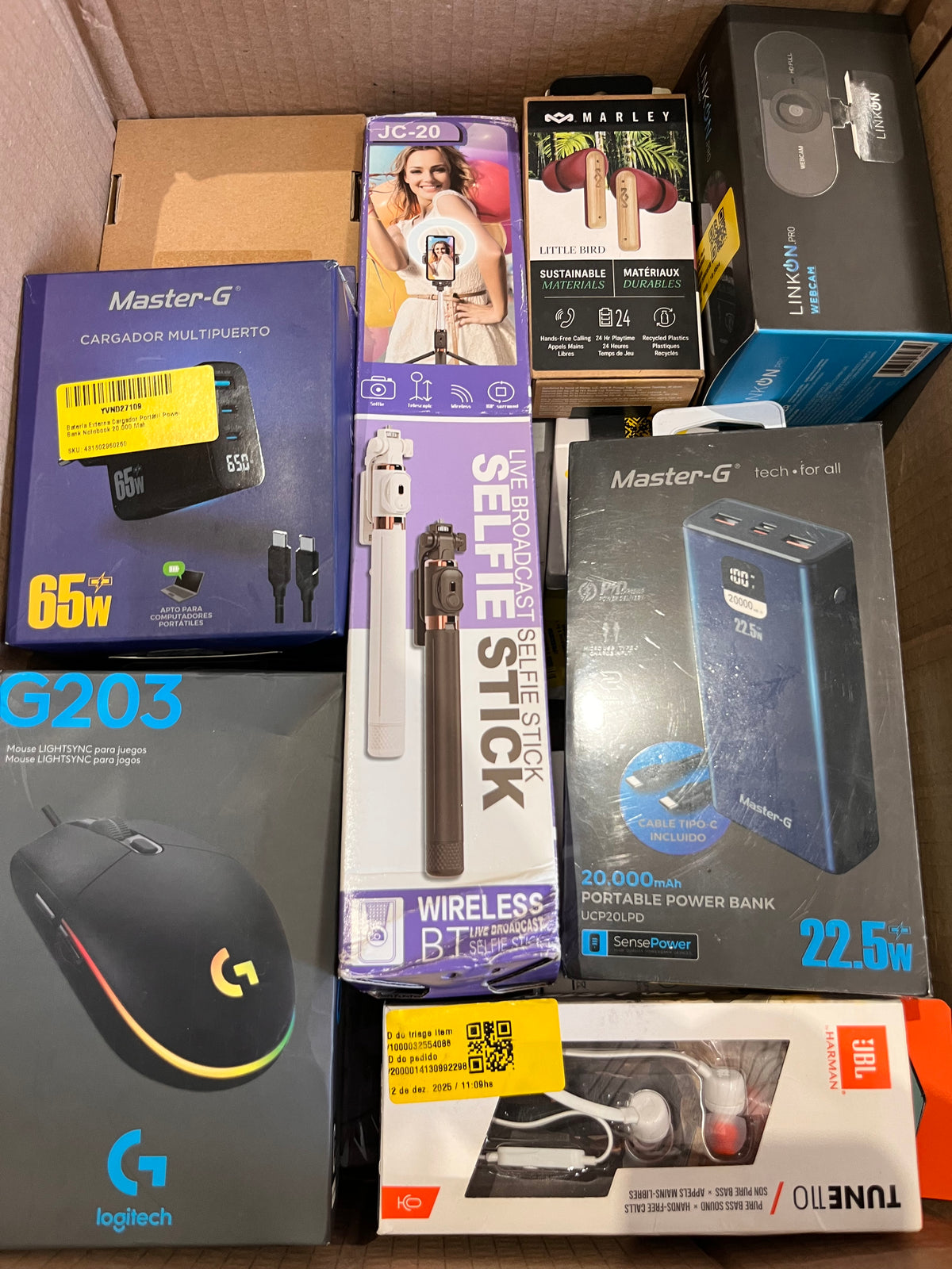 Gran Lote de Accesorios Tecnológicos