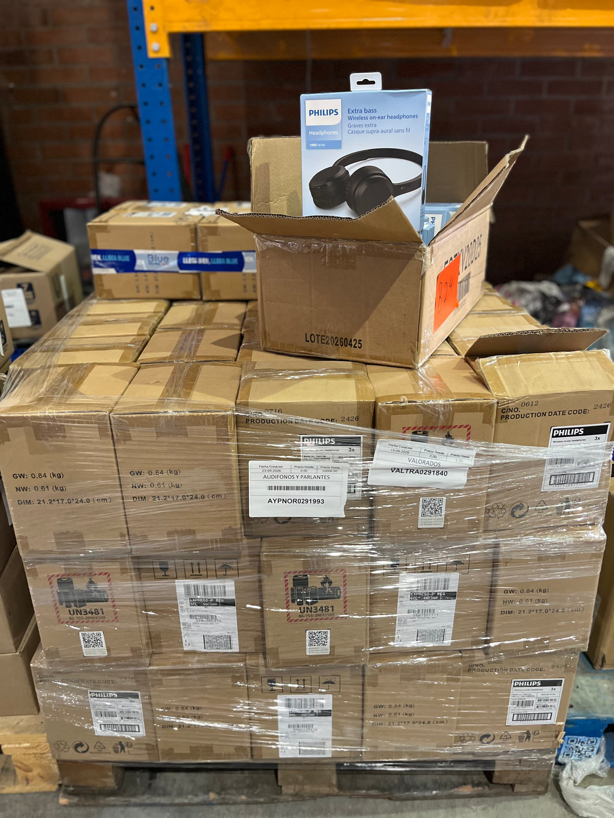 Lote de +300 Audífonos Philips 1000 Series