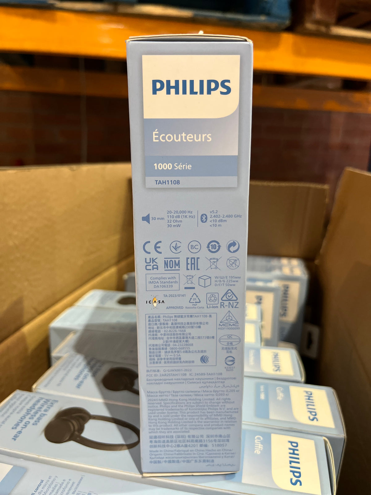 Lote de +300 Audífonos Philips 1000 Series