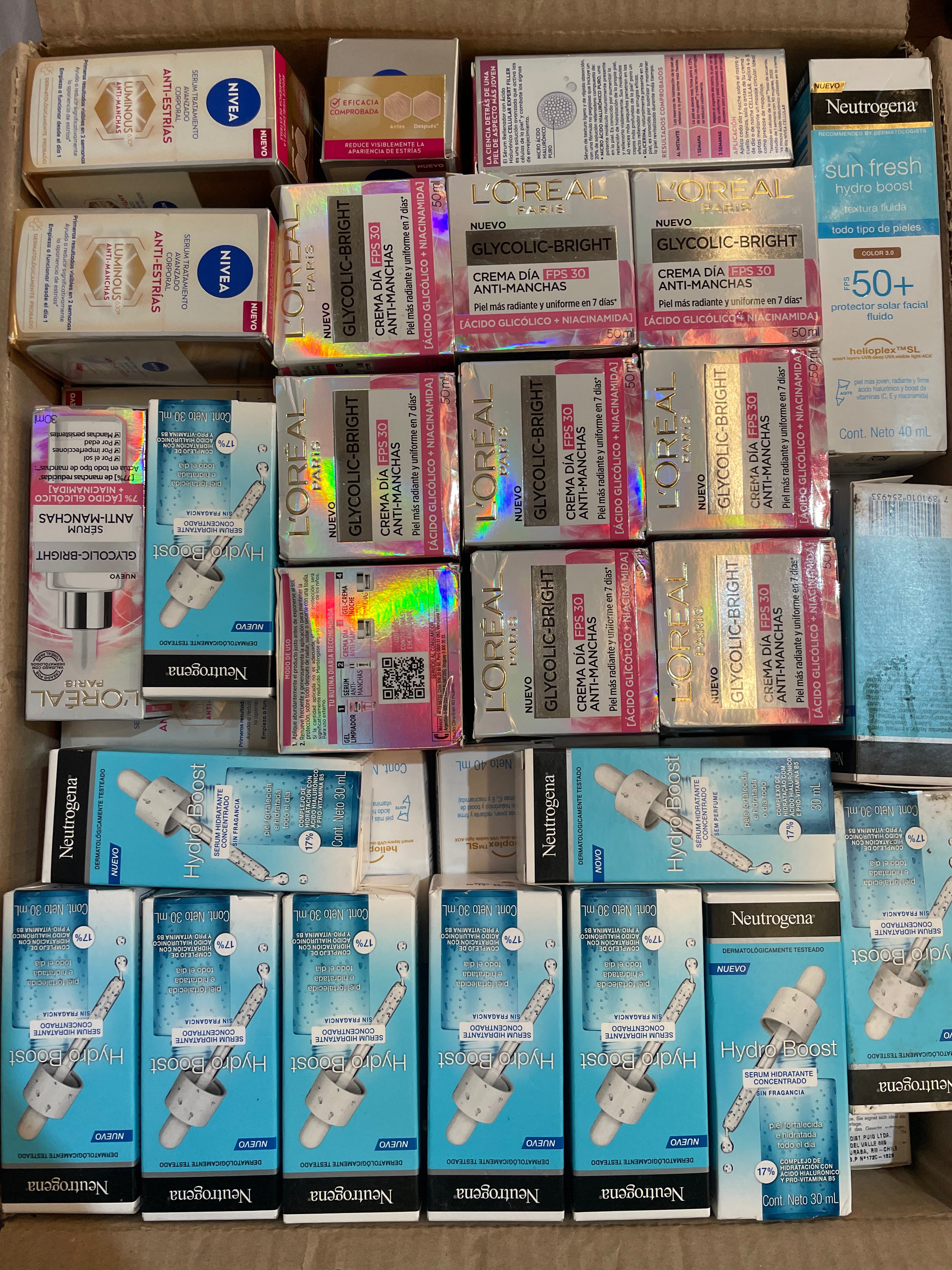 Lote de Cuidado Facial y Corporal