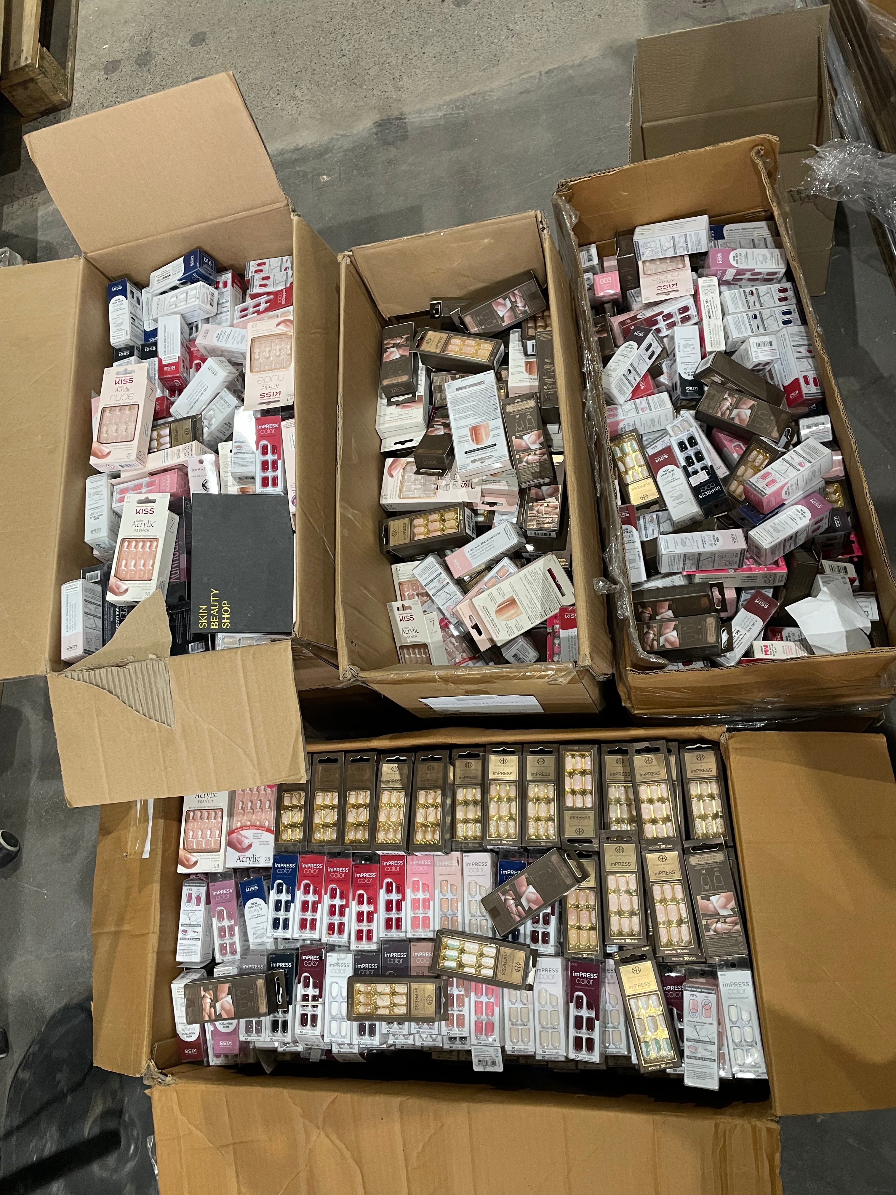 Gran Lote de Uñas Acrílicas