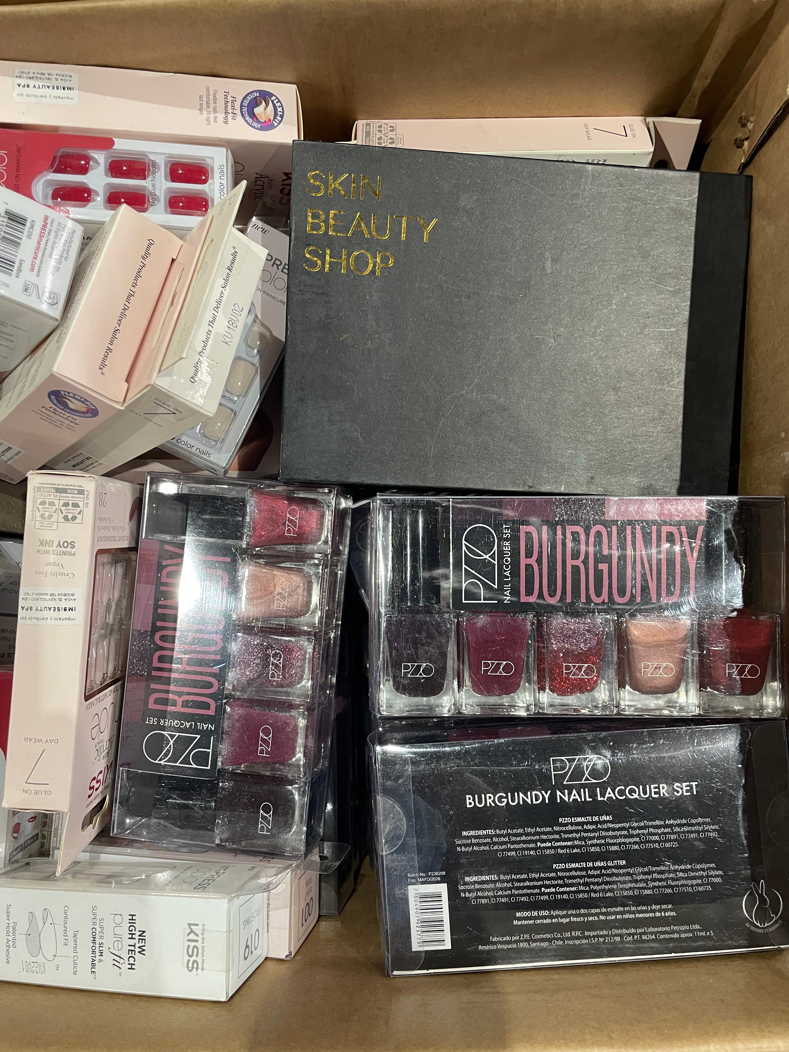 Gran Lote de Uñas Acrílicas