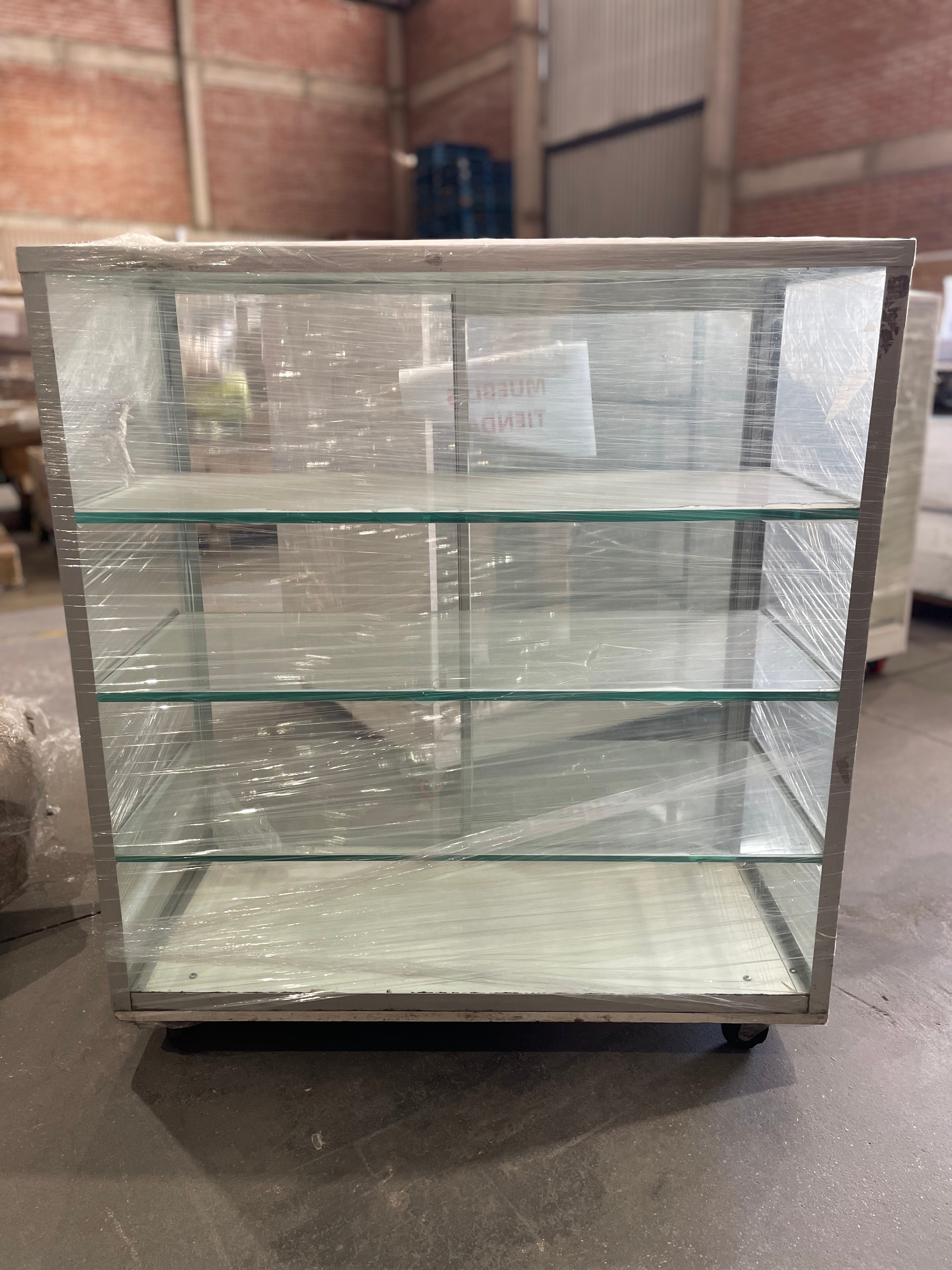 Vitrina Aluminio y Vidrio