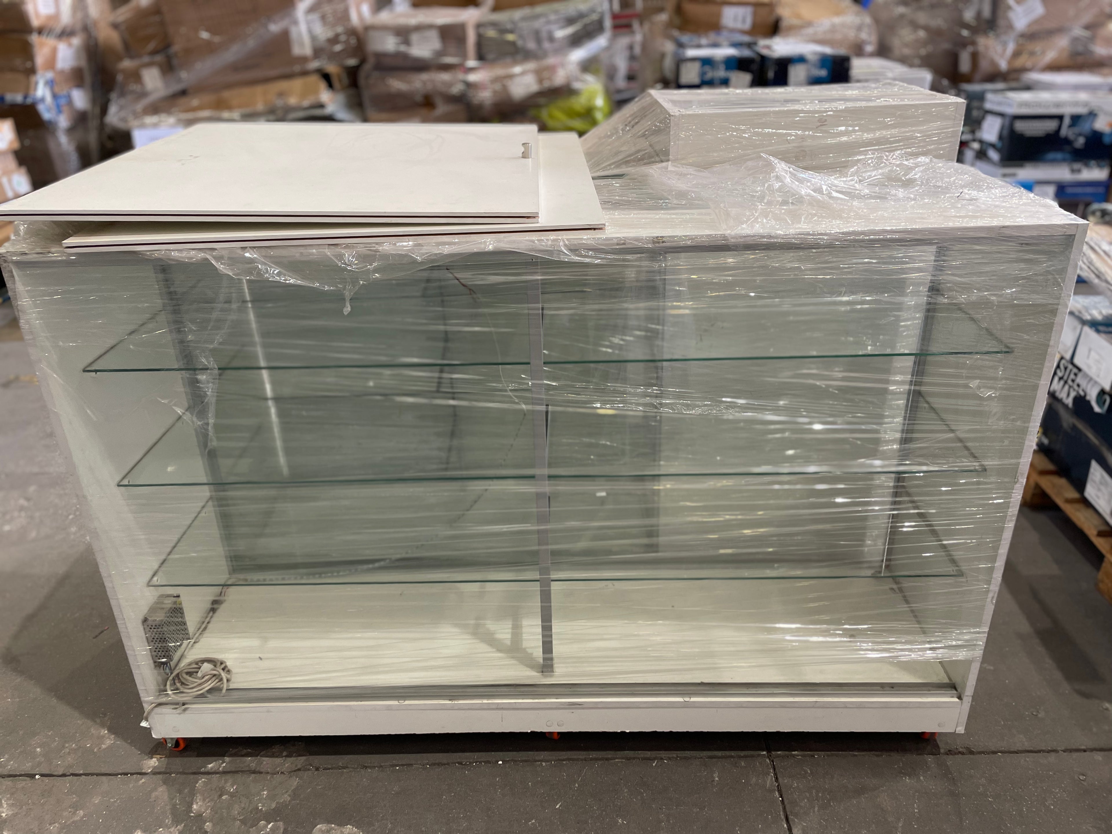 Vitrina Mostrador 2 Piezas