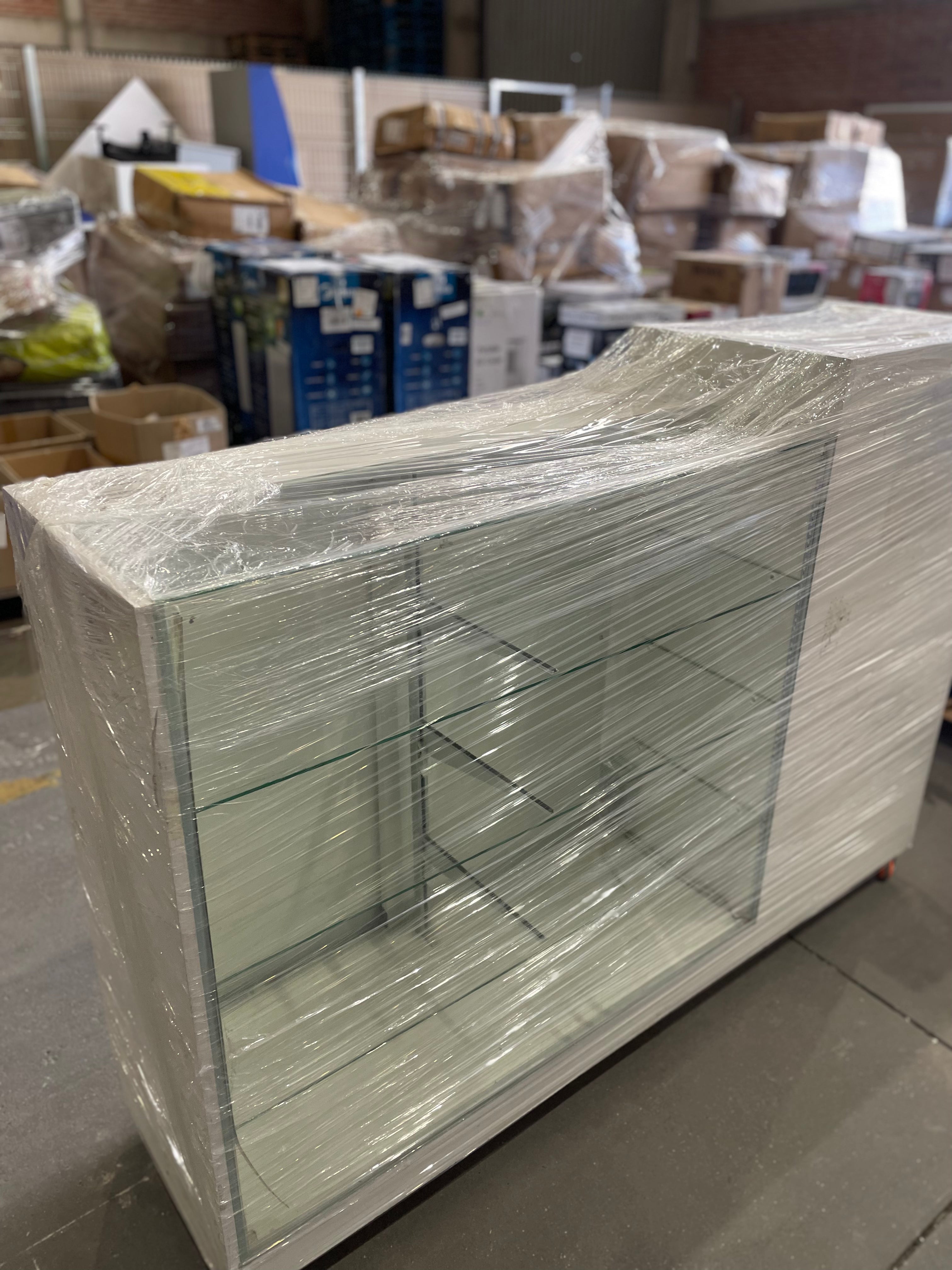 Vitrina Mostrador 2 Piezas