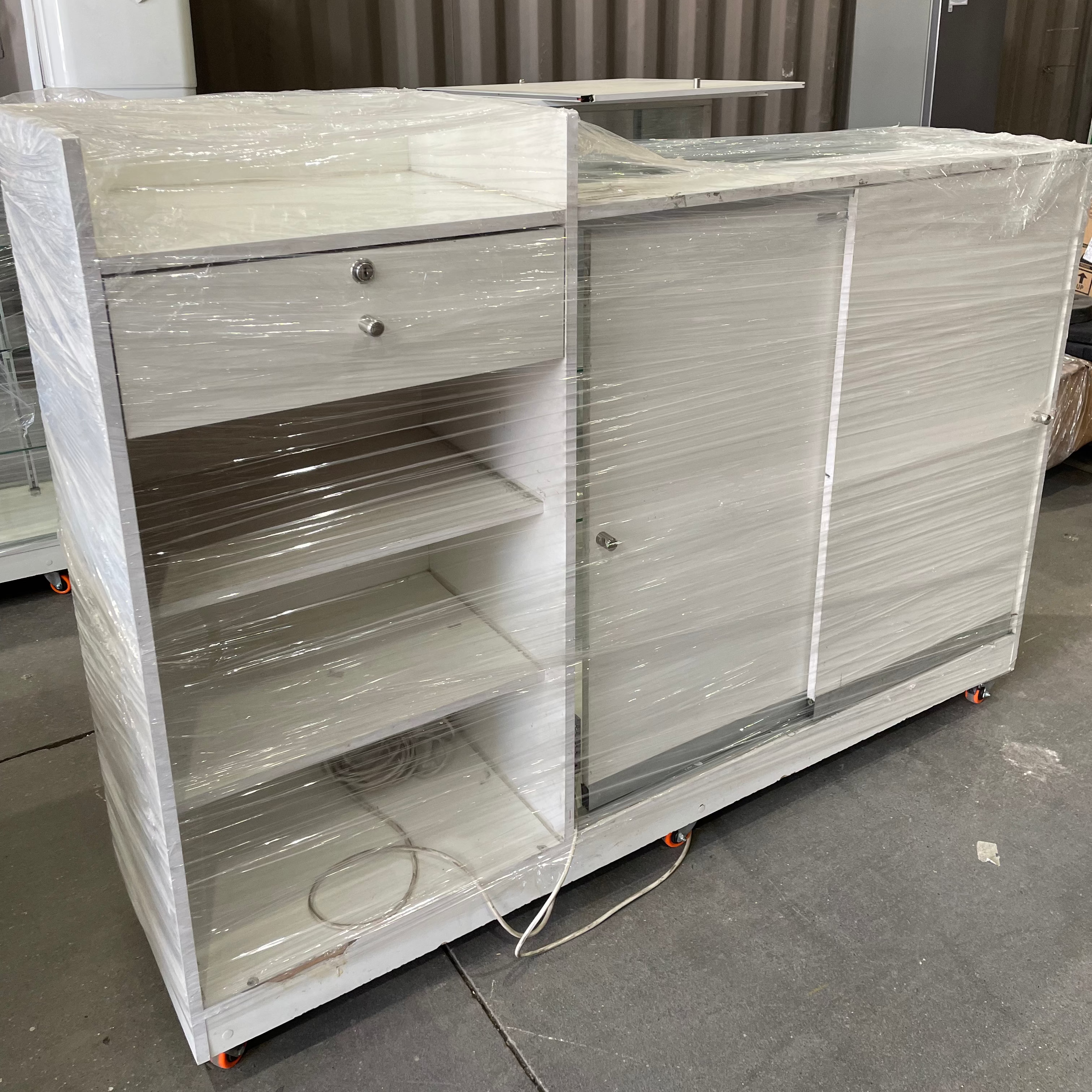 Vitrina Mostrador 2 Piezas